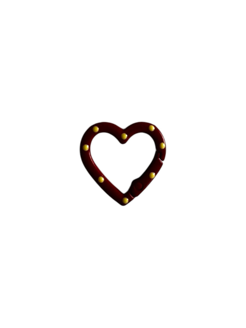 Heart Shaped Carabiner Clip | Labö Made UK - The Manchester Patch Bar