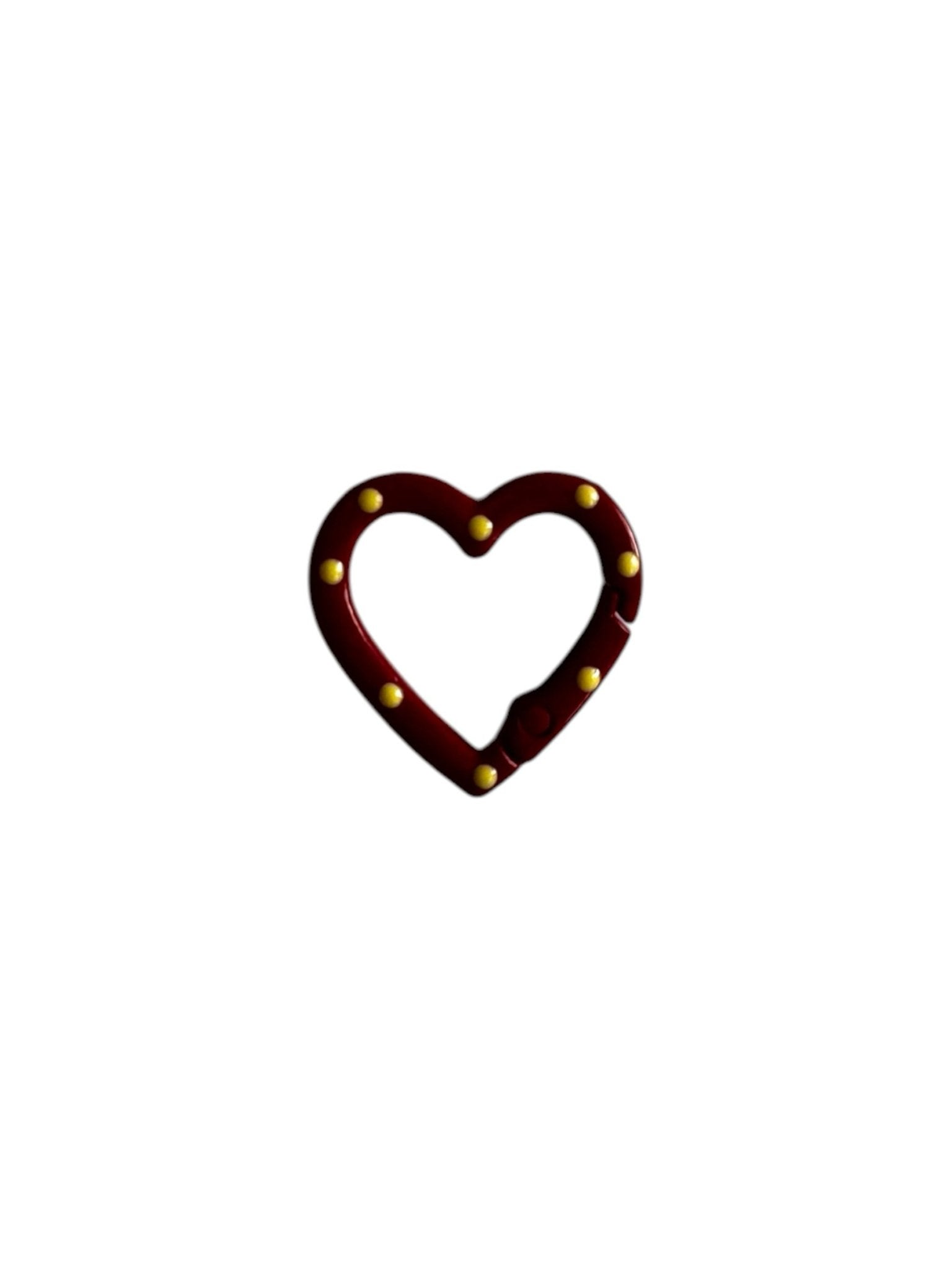 Heart Shaped Carabiner Clip | Labö Made UK - The Manchester Patch Bar