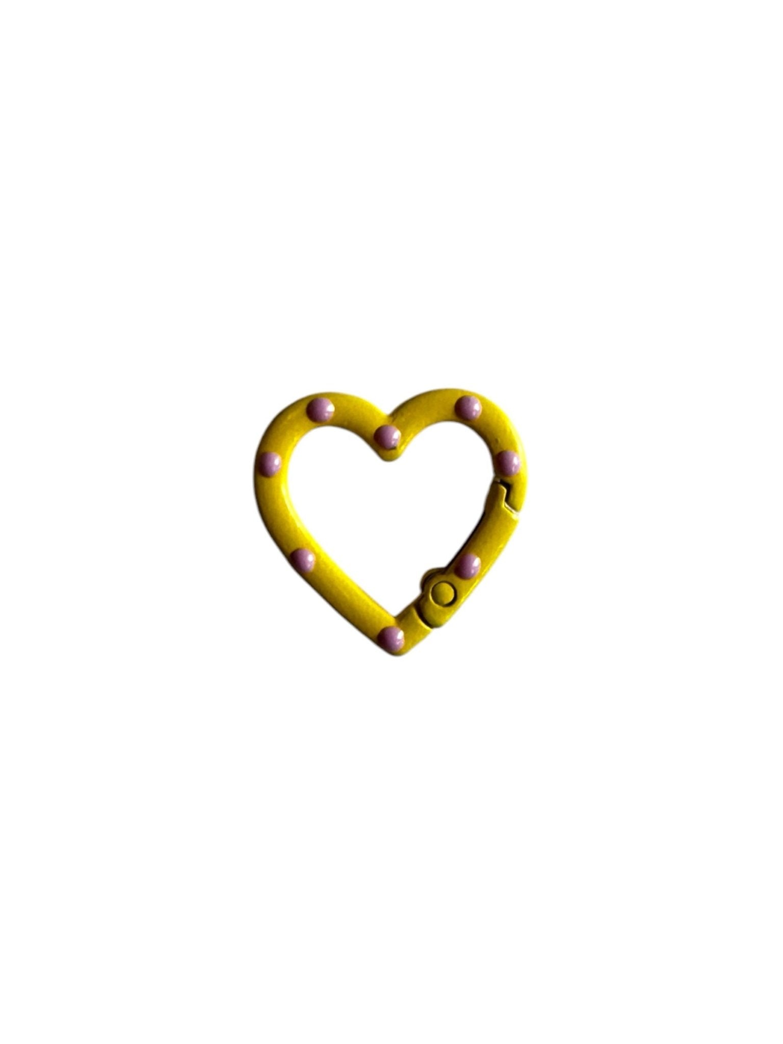 Heart Shaped Carabiner Clip | Labö Made UK - The Manchester Patch Bar