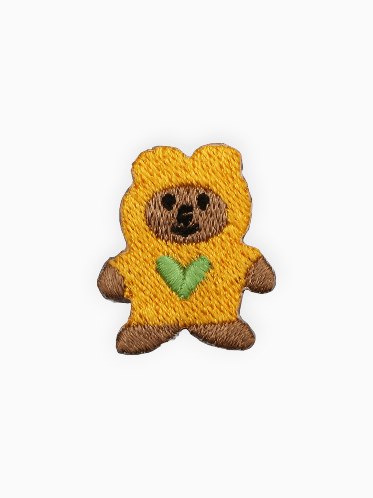 Hoodie Bear - Yellow | Labö Made UK - The Manchester Patch Bar