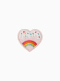 Icing Rainbow Heart (Self Adhesive) | Labö Made UK - The Manchester Patch Bar