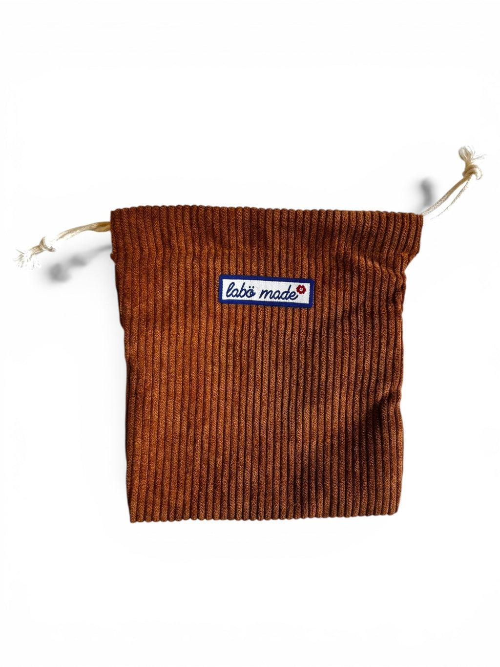 Labö Made Corduroy Drawstring Pouch | Labö Made UK - The Manchester Patch Bar