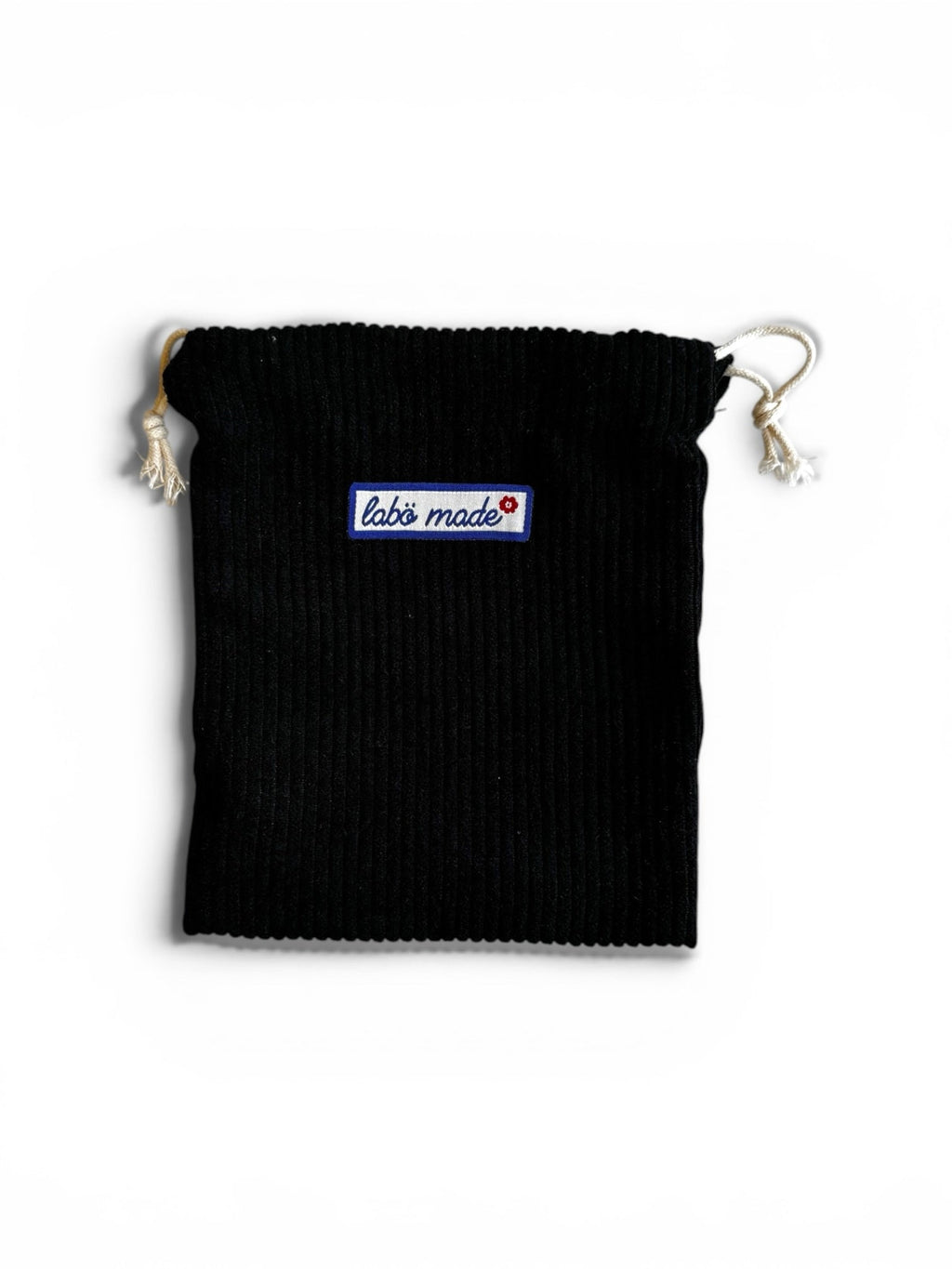 Labö Made Corduroy Drawstring Pouch | Labö Made UK - The Manchester Patch Bar