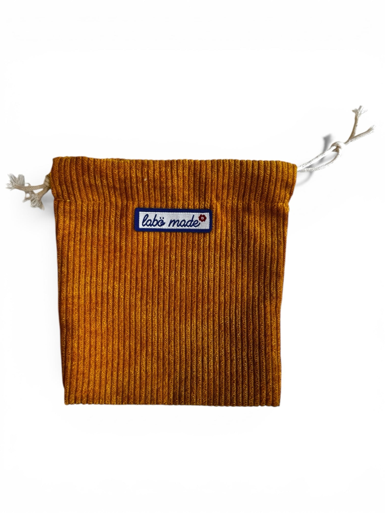 Labö Made Corduroy Drawstring Pouch | Labö Made UK - The Manchester Patch Bar
