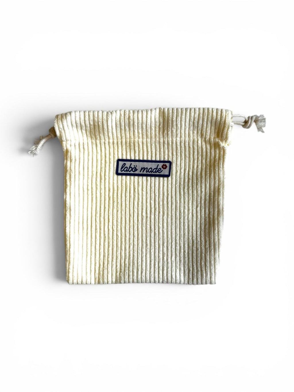 Labö Made Corduroy Drawstring Pouch | Labö Made UK - The Manchester Patch Bar