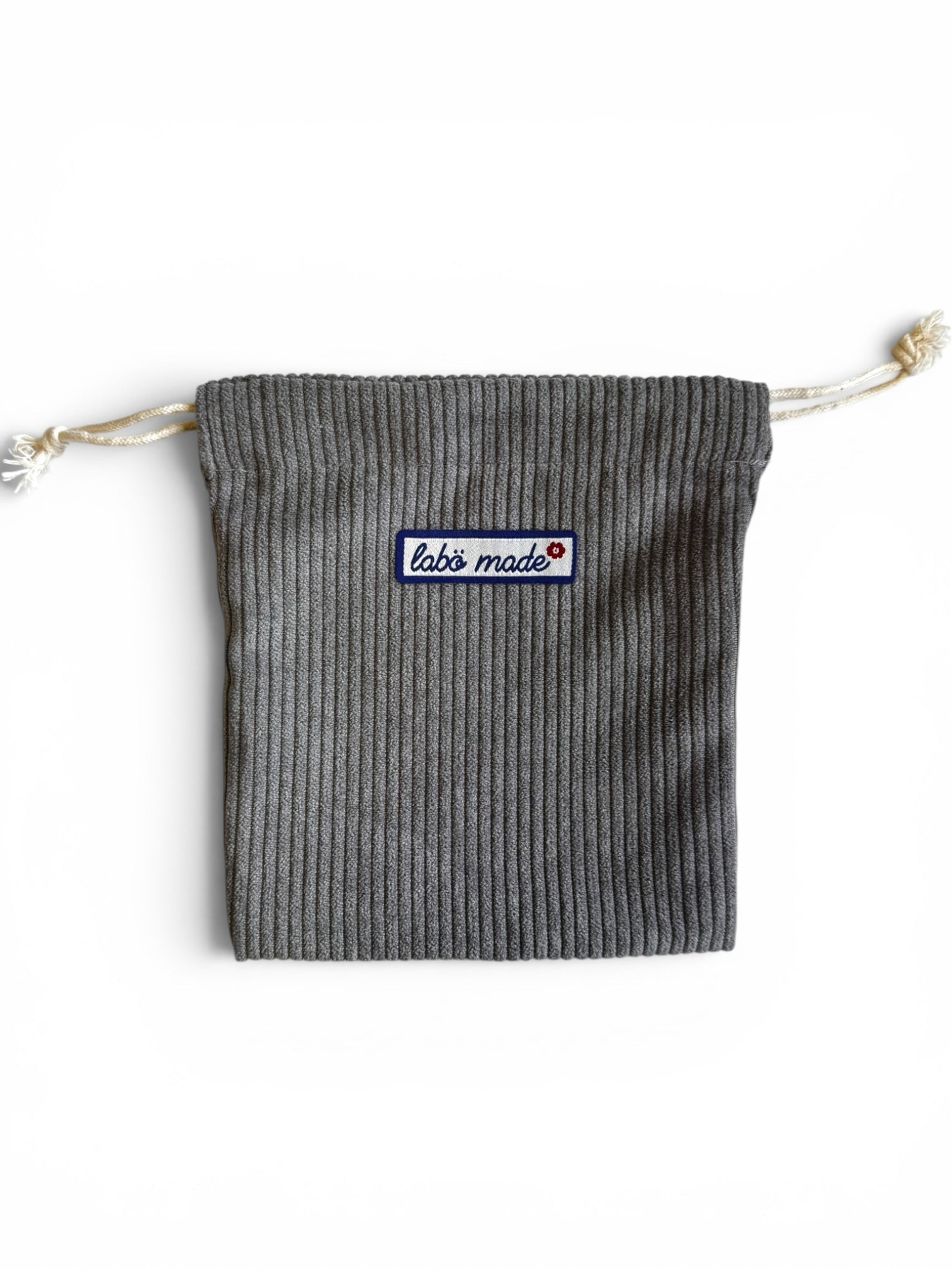 Labö Made Corduroy Drawstring Pouch | Labö Made UK - The Manchester Patch Bar