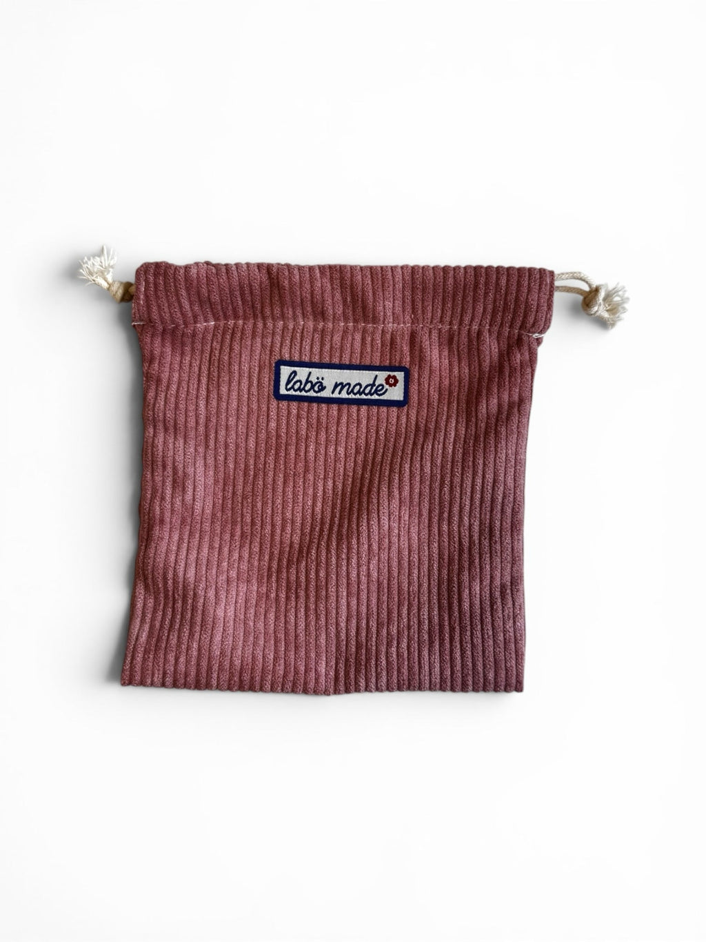 Labö Made Corduroy Drawstring Pouch | Labö Made UK - The Manchester Patch Bar