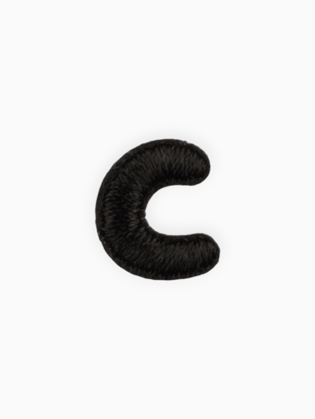 Mini Alphabets - Black | Labö Made UK - The Manchester Patch Bar
