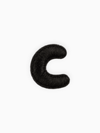 Mini Alphabets - Black | Labö Made UK - The Manchester Patch Bar