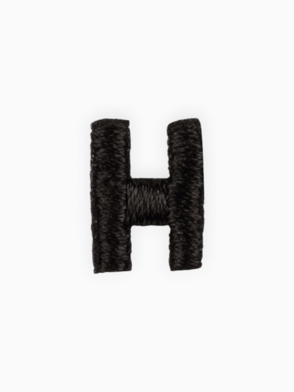 Mini Alphabets - Black | Labö Made UK - The Manchester Patch Bar
