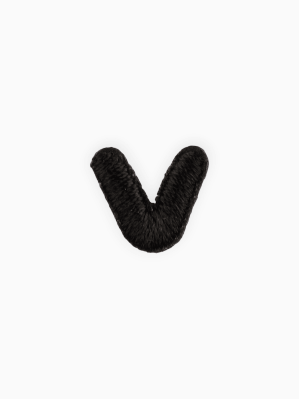 Mini Alphabets - Black | Labö Made UK - The Manchester Patch Bar