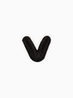 Mini Alphabets - Black | Labö Made UK - The Manchester Patch Bar