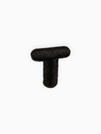 Mini Alphabets - Black | Labö Made UK - The Manchester Patch Bar