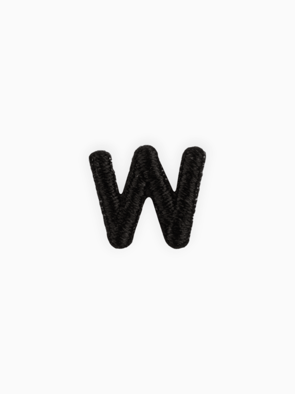 Mini Alphabets - Black | Labö Made UK - The Manchester Patch Bar