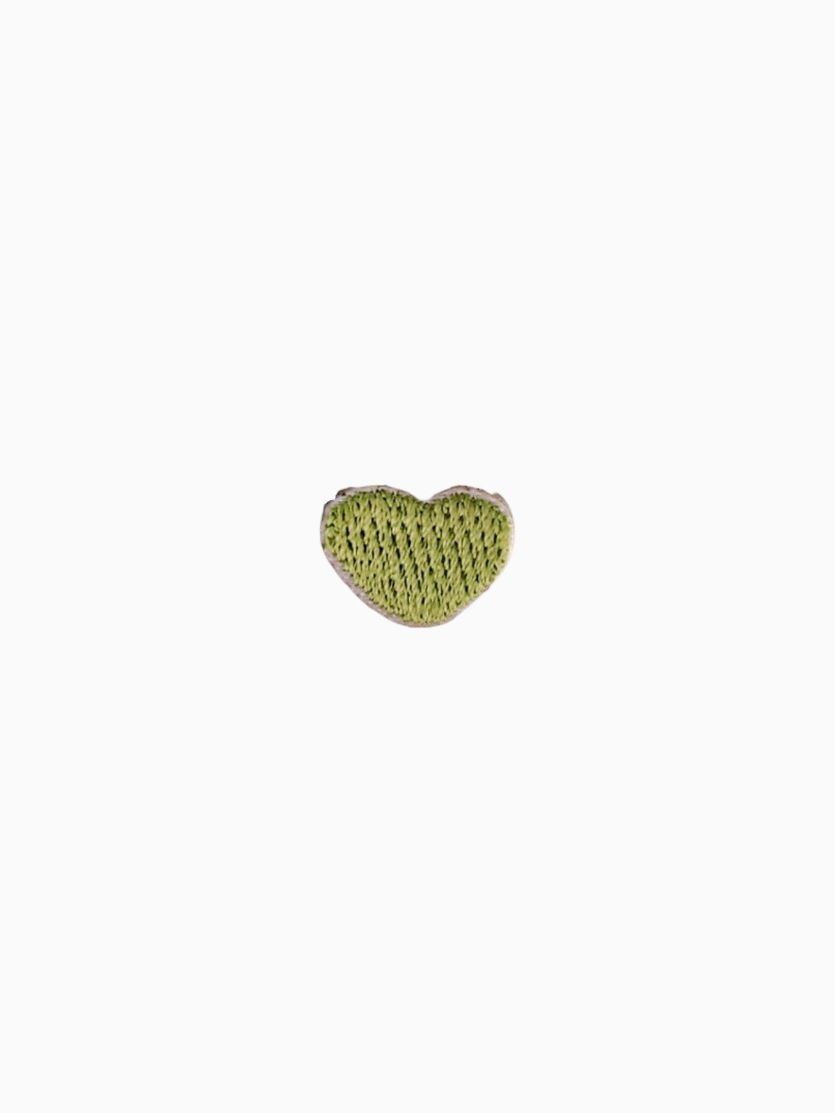 Mini Green Heart (Self Adhesive) | Labö Made UK - The Manchester Patch Bar