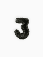 Mini Numbers - Black | Labö Made UK - The Manchester Patch Bar