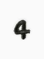 Mini Numbers - Black | Labö Made UK - The Manchester Patch Bar