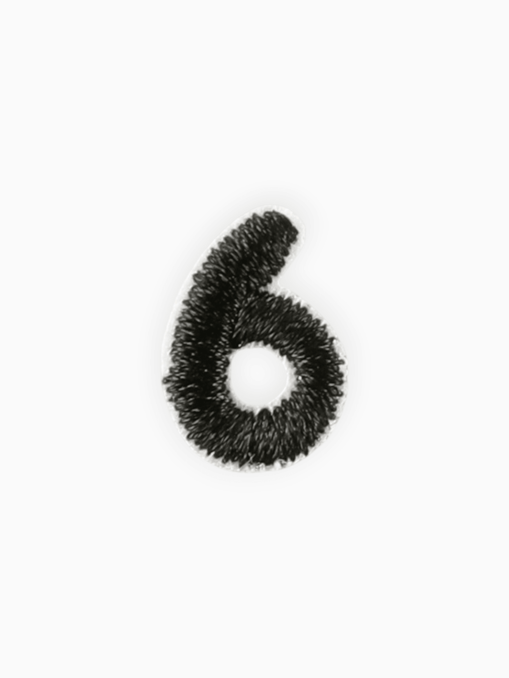 Mini Numbers - Black | Labö Made UK - The Manchester Patch Bar