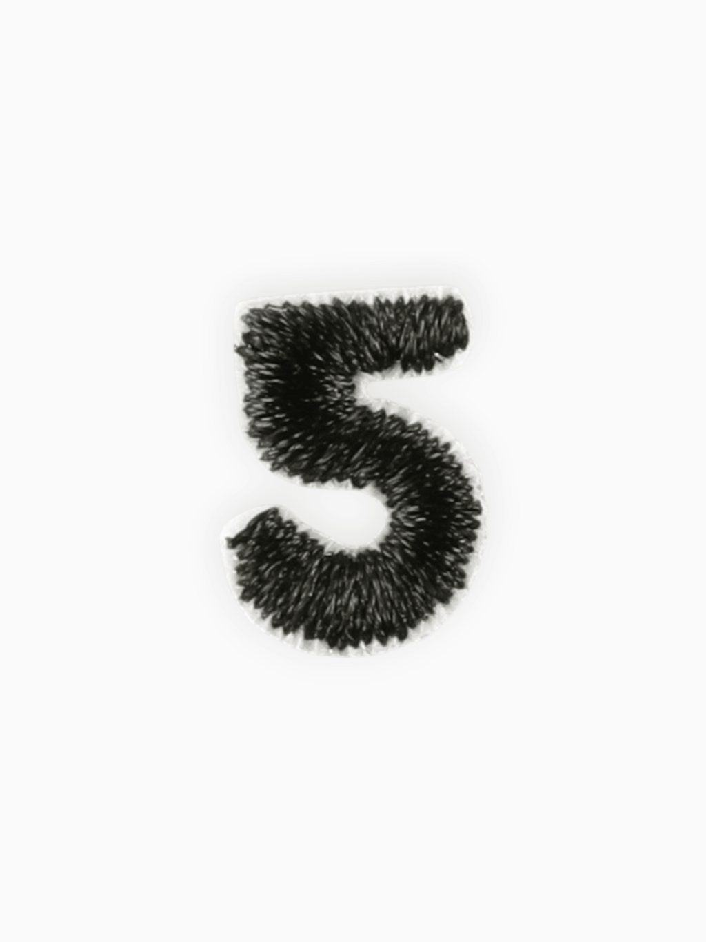 Mini Numbers - Black | Labö Made UK - The Manchester Patch Bar