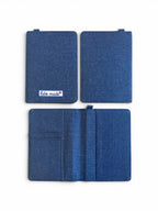 Passport Holder - Denim | Labö Made UK - The Manchester Patch Bar