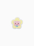 Pink Pig Flower (Self Adhesive) | Labö Made UK - The Manchester Patch Bar