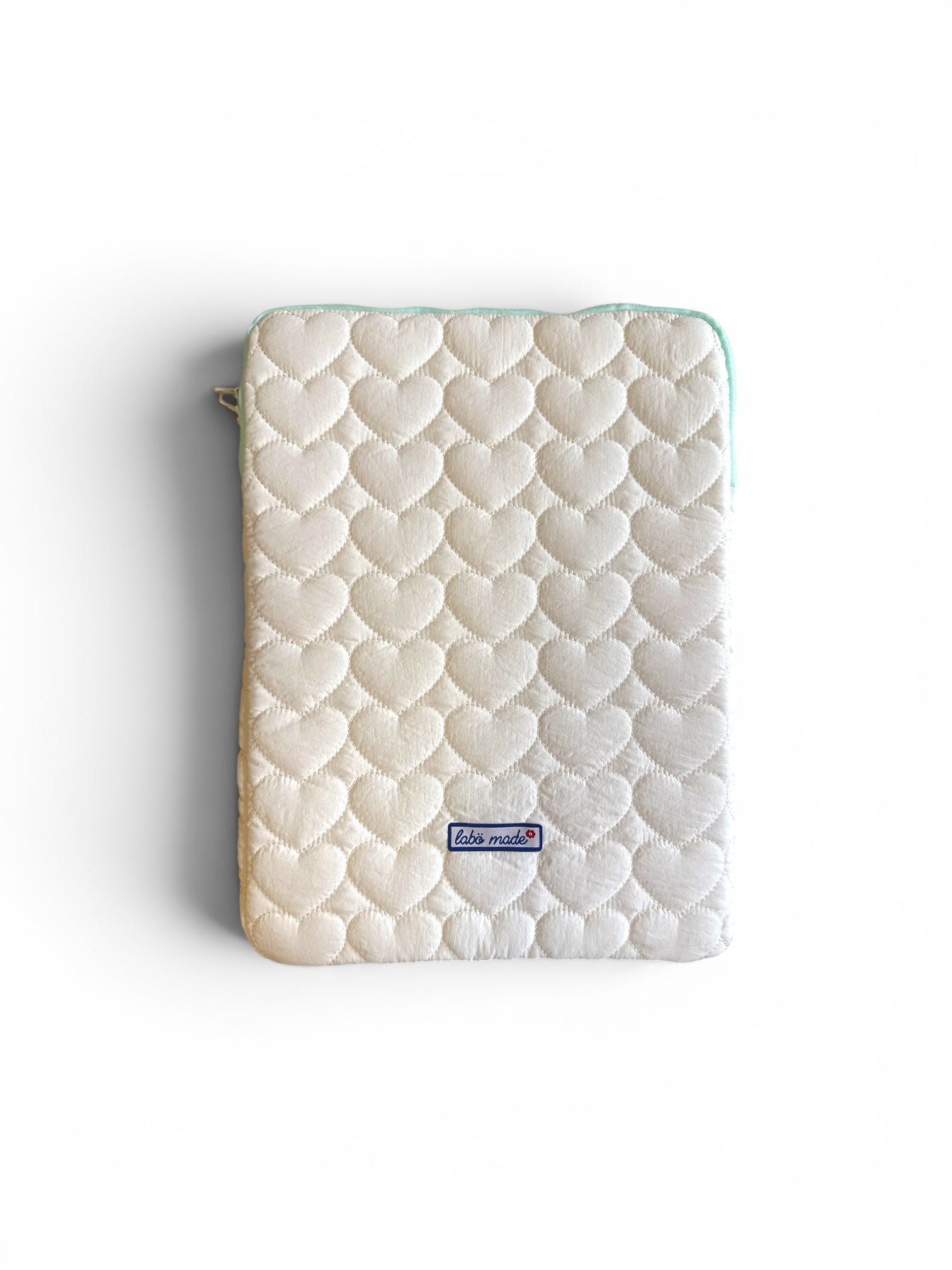 Quilted Heart Patterned Laptop/iPad Case | Labö Made UK - The Manchester Patch Bar
