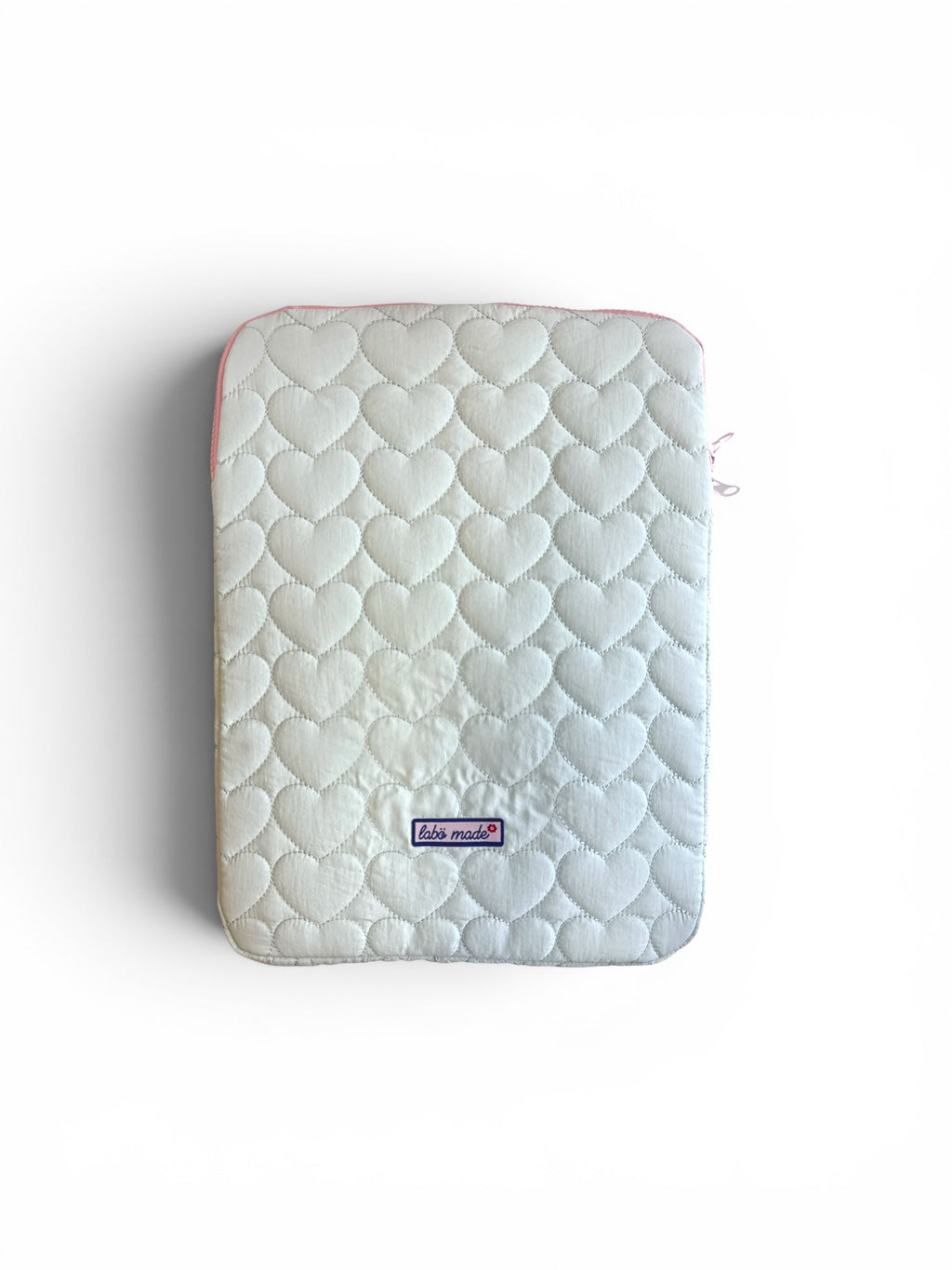 Quilted Heart Patterned Laptop/iPad Case | Labö Made UK - The Manchester Patch Bar