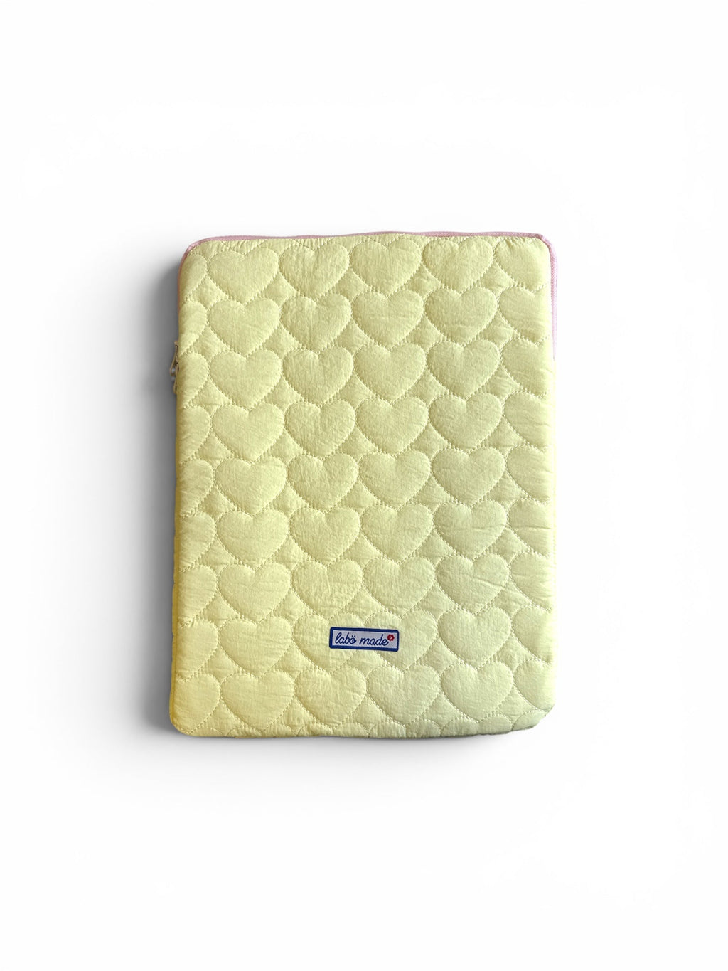 Quilted Heart Patterned Laptop/iPad Case | Labö Made UK - The Manchester Patch Bar