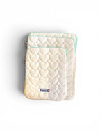 Quilted Heart Patterned Laptop/iPad Case | Labö Made UK - The Manchester Patch Bar