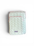 Quilted Heart Patterned Laptop/iPad Case | Labö Made UK - The Manchester Patch Bar