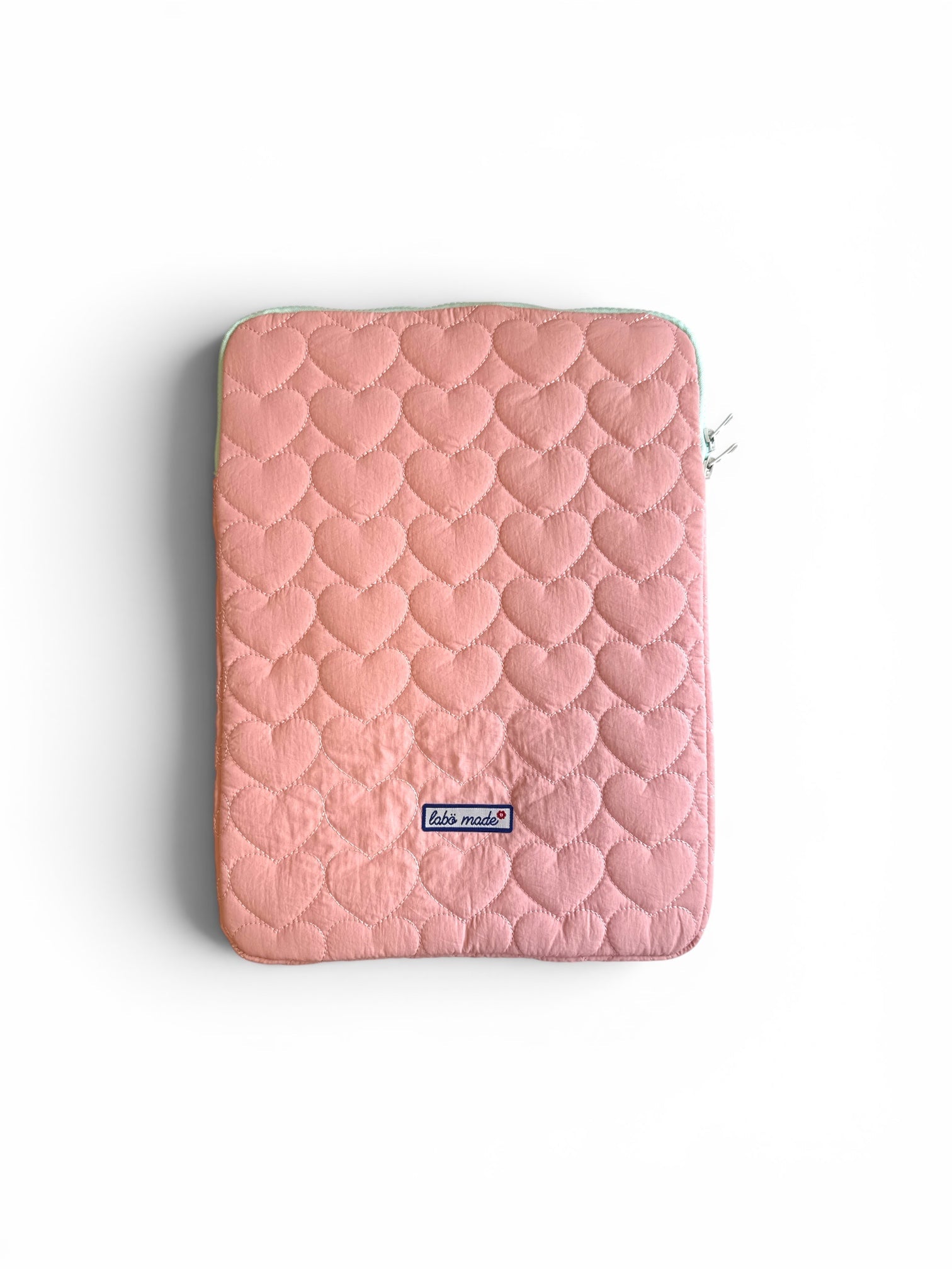 Quilted Heart Patterned Laptop/iPad Case | Labö Made UK - The Manchester Patch Bar