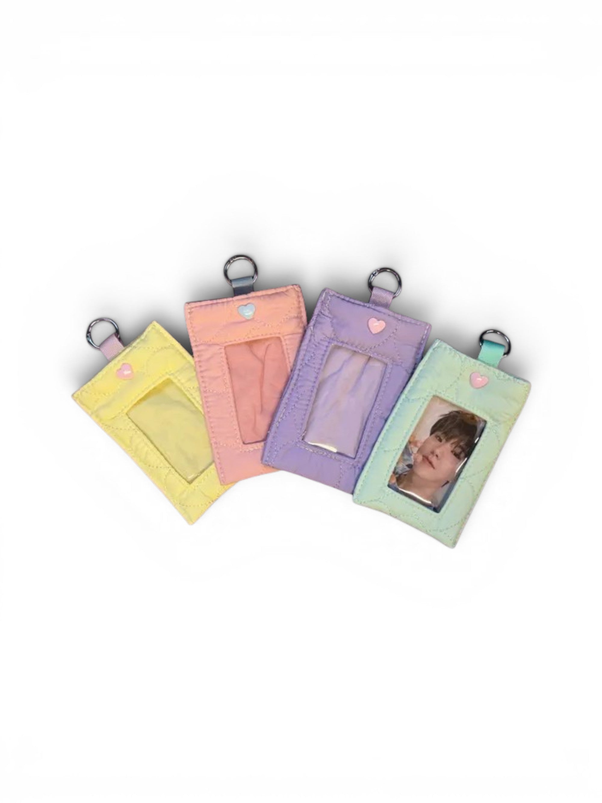 Quilted Heart Patterned Card Holder