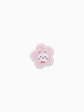 White Rabbit Flower (Self Adhesive) | Labö Made UK - The Manchester Patch Bar