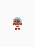 White Teddy Bear Astronaut (Self Adhesive) | Labö Made UK - The Manchester Patch Bar