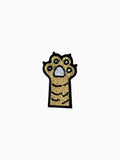Yellow Cat Paw (Self Adhesive) | Labö Made UK - The Manchester Patch Bar